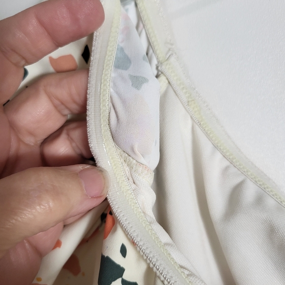 NWT DownEast by Ashley Reeves Terrazzo tankini swim top, women's 2X #1851 - Picture 2 of 6